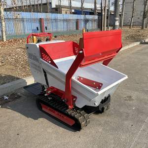Camión Volquete Autocargable y Autodescargable Personalizado de Fábrica, con Capacidad de Carga de 500 kg, Camión Volquete de Orugas para Construcción - Product Image 2