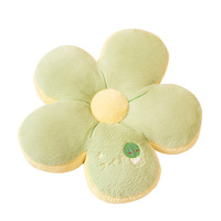 Lindo bordado decorativo tiro flor almohada juguete felpa lindo cómodo Murakami flor almohada