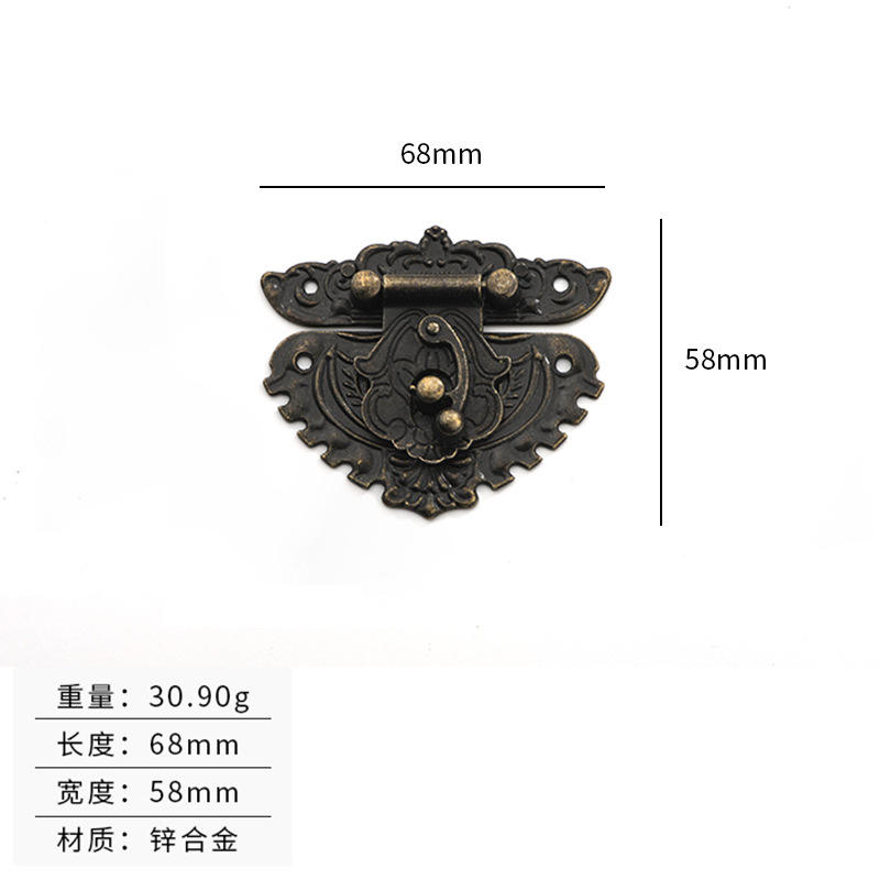 Bronze-green 68*58mm