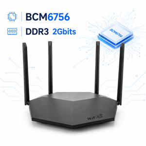 Router WiFi Inteligente R830S WIFI6 AX3000 con OFDMA, MU-MIMO y Amplia Cobertura, HUA WEI ENGINEER, Soporte al Cliente TP-LINK, Openwrt - Product Image 4