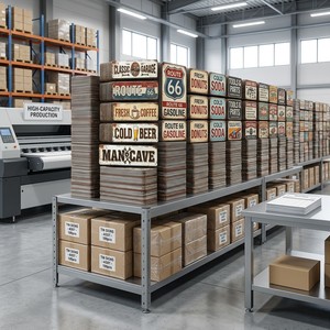 Insegna in Alluminio Personalizzata Antiruggine, Stampa 2D su Metallo per Decorazione di <span class=keywords><strong>Bar</strong></span>, Garage e Pareti Esterne - Product Image 5