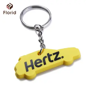 Metal Carriage Wheel Keychains 3D Rubber Key Chain Vehicle Wheel Key Chains Promotion Soft PVC Car Tire Keychain