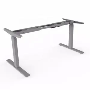 Stand Up Desk Frame 31 Dual Motor Electric Adjustable Standing Desk Height Adjustable Desk Frame Sit Stand Desk Luxury Office Furniture Table