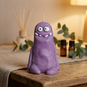 Velas Artísticas con Forma de Monstruo, Velas de Pilar sin Goteo, Decoración para el Hogar, Diseño Personalizado, Cera de Parafina sin Aroma - Product Image 6