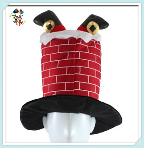 Robe fantaisie de noël en mousse polaire, Costume de renne, chapeaux de fête de noël amusants HPC-1818 - Product Image 3