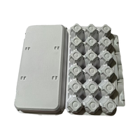 Emballage de plateau d'oeufs Carton d'oeufs en papier durable pour un stockage et un affichage pratiques
