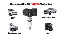 Capteur TPMS universel Horisens à double fréquence intégré 315 MHz 433 MHz, compatible OE, système de surveillance de la pression des pneus, garantie 12 mois DV