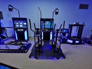 Jeux de réalité virtuelle, parc d'attractions VR, série 9D, cinéma, 2 joueurs, vélo de course et Fitness - Product Image 3