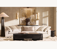 Meubles de salon simples, table d'appoint ronde en bois moderne et luxueuse