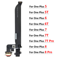Oneplus — bouchons de câble Flex, pièces de rechange pour Port de chargement, Original, 5 5T 6 7T 8 8T 9 Pro 9R Nord N10 5G