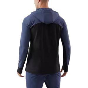 Sudadera con Capucha Personalizada con Logotipo para Hombre, Sudadera con Capucha Gruesa y Lisa para Hombre, Ropa de Gimnasio, Sudadera con Capucha con Cierre para Hombre - Product Image 2