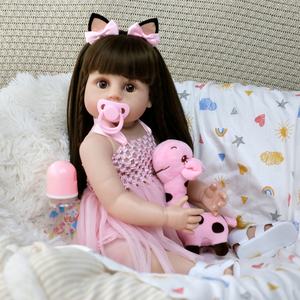 Muñecas <span class=keywords><strong>Reborn</strong></span> al por Mayor a Precio de Fábrica, Muñeca <span class=keywords><strong>Reborn</strong></span> de 48 cm, Muñeca Bebé para Niños, Regalo de Juguetes - Product Image 2