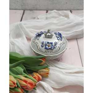 Porta Cioccolatini in Porcellana Daniele F. Capodimonte per Conservazione in Cucina - Product Image 4