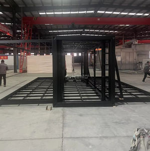 Contenedor Galvanizado Personalizado, Estructura Metálica Prefabricada <span class=keywords><strong>de</strong></span> Acero Ligero, Marcos <span class=keywords><strong>de</strong></span> Ensamblaje Sencillos para Casas, Estructuras <span class=keywords><strong>de</strong></span> Techos para Edificios - Product Image 6