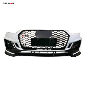 ยี่ห้อ SPM วัสดุ PP กันชนรถยนต์กระจังหน้ากระโปรงสปอยเลอร์สำหรับรถ Audi A5อัพเกรดเป็นชุดตัวถัง RS5อุปกรณ์เสริม2017 <span class=keywords><strong>2018</strong></span> 2019 - Product Image 2