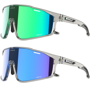 Gafas de Ciclismo Antivaho Nano con Marco TR90 y Lentes de PC UV400, Gafas Deportivas Resistentes al Viento para Ciclismo de Carretera y Montaña - Product Image 1