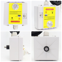 Control Remoto Industrial Inteligente Biométrico de 6 Botones y Doble Velocidad con Bloqueo de Huella Dactilar para 100 Usuarios, Certificado CE, para Grúas Aéreas