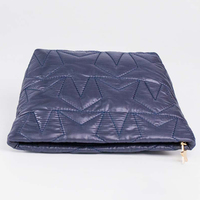 Trousse de maquillage personnalisée, sac à cosmétiques rempli de coton, grand étui à cosmétiques souple