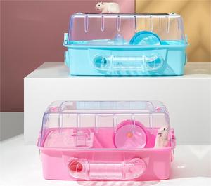Lồng Chuột <span class=keywords><strong>Hamster</strong></span> Syria Bằng Nhựa Màu Trắng Xanh Dương Lớn Sang Trọng Bộ Lồng Chuột <span class=keywords><strong>Hamster</strong></span> Bằng Acrylic Trong Suốt Có Phụ Kiện - Product Image 5