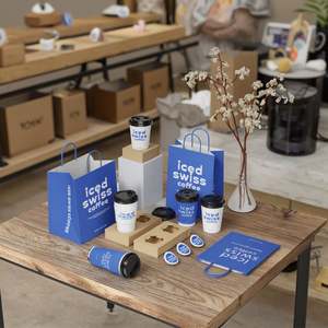 Sacs en papier kraft recyclables classiques en gros, emballages personnalisés pour les achats, la livraison, la restauration rapide, les sacs à emporter, avec poignées en corde de coton - Product Image 2