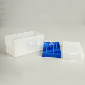 กล่องเก็บหลอดแช่แข็ง Hirozumi 5 มล. 50 ช่อง สำหรับใช้ในห้องปฏิบัติการ - Product Image 3