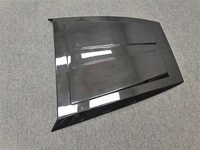 Capot en fibre de carbone sèche style B pour Mercedes-Benz W464 G63 G500 G350, capot moteur en fibre de carbone sèche