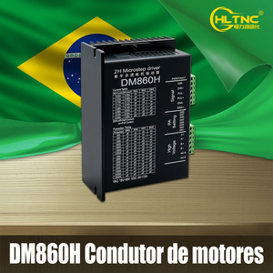 Contrôleur de moteur pas à pas 2 phases DM860H 24V à 80VDC 7.2A Microstep pour NEMA23 NEMA34 CNC Router - Stock Brésil - Product Image 1