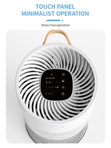JNUO Mejor Precio Midium Room Actice Filtro de carbón Led Luz de noche para oficina H13 HEPA Purificador de aire para el hogar - Product Image 5