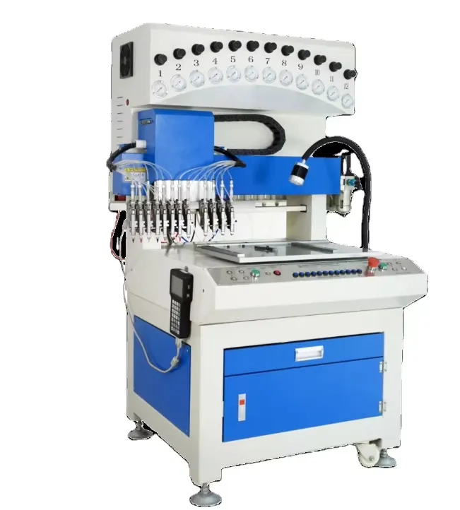 Máquina dispensadora de alta productividad para parche de etiquetas de PVC para la fabricación de productos de plástico condición usada