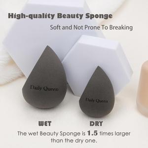 Daily Queen & Mor Phe - Set de 19 Brochas de Maquillaje Profesionales de Pelo Sintético Súper Suave en Color Rosa para Base de Maquillaje en Polvo y Sombra de Ojos - Product Image 3