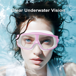 <span class=keywords><strong>Occhialini</strong></span> da <span class=keywords><strong>Nuoto</strong></span> XF001 in Silicone per <span class=keywords><strong>Uomo</strong></span>, Montatura Grande, Antiappannamento, per Donna, con Supporto per Lenti Miopi - Product Image 2