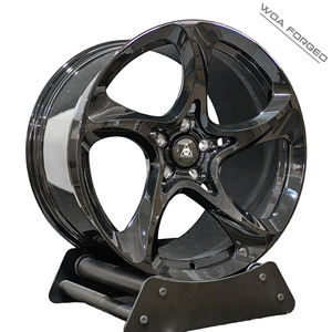 ล้อแม็กซ์โครเมียมแบบชิ้นเดียวสีดำเงา ขนาด 18 19 20 21 22 นิ้ว สำหรับรถยนต์เทสล่า รุ่น 3 รุ่น <span class=keywords><strong>X</strong></span> รุ่น Y และเฟอร์รารี - Product Image 4