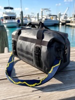 Sangle de ceinture de sécurité en polyester/nylon de 1 pouce avec logo personnalisé, jacquard robuste pour sacs, bagages, rubans de vêtements