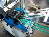 Presse à chaud pneumatique automatique TJ-44 pour le marquage de rubans en satin et d'étiquettes en aluminium, nouvelle machine de marquage de logos