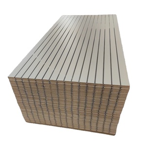 15mm 18mm Slotted Mdf <strong>Board</strong> <strong>Slat</strong> Wall Panel Slot <strong>Board</strong> - Product Image 1