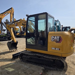 Excavatrice sur chenilles Caterpillar d'occasion fiable, série CAT 305.5E2, 305.5, 5,5 tonnes, avec historique d'entretien, à vendre - Product Image 6