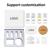 Kit de rehaussement de cils en silicone à boucles naturelles, modèle IK20013, pour un look naturellement recourbé et rehaussé, outils de lifting des cils DIY, Guangzhou