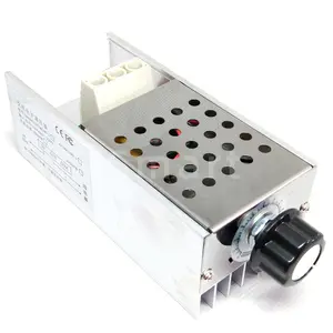 Regulador de voltaje SCR de alta potencia, controlador de velocidad de I-SMART, 10000W, 25A, interruptor de atenuación, termostato de Control de temperatura, CA 110V 220V