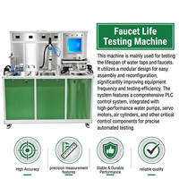 Testeur automatique électronique de soupape d'eau haute précision, fixation modulaire personnalisable, robinet de test pour accessoires de salle de bain