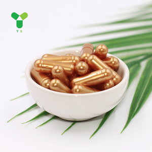 YS Manufacturing Cangkang Kapsul Gelatin Kosong Warna Mutiara Emas Ukuran 00 Kelas Farmasi Tingkat Isian 99,90% Bubuk - Product Image 2