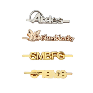 Étiquettes métalliques en alliage de zinc, anti-rouille, gravées, pour canapés, articles en cuir, meubles, vente en gros, service OEM en vrac - Product Image 1