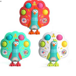 Juego Pop Fidget Toys Light up Pop Game Handheld Cartoon Peacock Sound Creative Funny Electric Toy Stress Relieving - Product Image 1