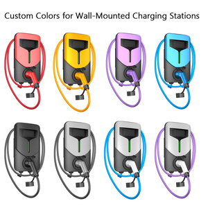 Nouvelle station <span class=keywords><strong>de</strong></span> <span class=keywords><strong>recharge</strong></span> domestique murale pour véhicules électriques BYD avec application/Wi-Fi 11/22 kW IP65 Type 2 16A/32A - Product Image 2