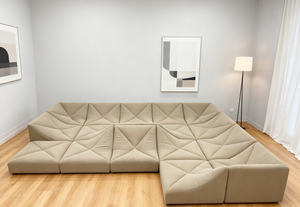 Dune <span class=keywords><strong>Sofa</strong></span> gratis kombinasi malas Sleepable Lie inovasi kepribadian kain Set untuk orang tua anak interaktif spons - Product Image 5