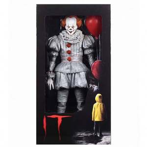 NECA 45459 è 2017 1/4 scala 18 pollici Pennywise Bill Skarsgard Action Figure 1/6 fumetti sopedc Supe BatStyling - Product Image 1
