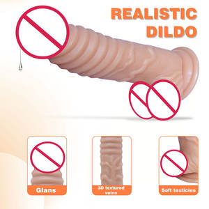 Yeni taşınabilir yetişkin oyuncak ekstra uzun yapay Penis Penis banyo oturma odası vantuz ile sert kadınlar için uygun yapay Penis - Product Image 4