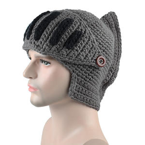 사용자 정의 디자인 겨울 자카드 로고 비니 모자 손 자수 이미지 스타일 비니 - Product Image 5