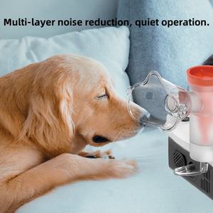 USMILEPET grosir <span class=keywords><strong>Nebulizer</strong></span> hewan peliharaan, mesin <span class=keywords><strong>Nebulizer</strong></span> medis hewan peliharaan untuk kucing anjing - Product Image 2