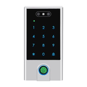 Terminal de contrôle d'accès par empreinte digitale pour couloir, avec clavier et serrure, en gros - Product Image 2