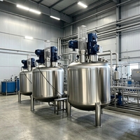 Réservoir sous pression industriel de 200L, 500L, 1000L, 1500L, 2000L pour la production et le traitement dans l'industrie chimique